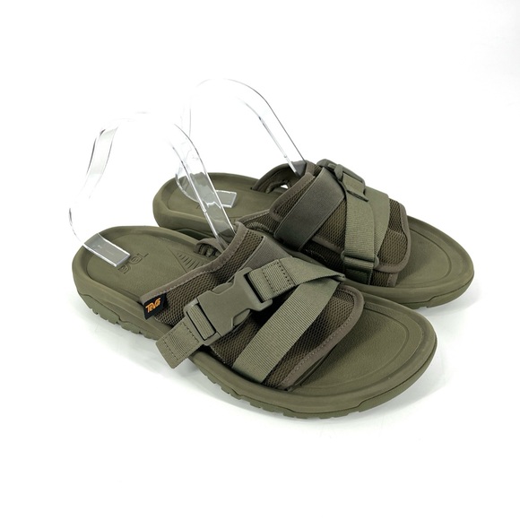 Teva Shoes - Teva Hurricane Verge Slide Green Women's Size 9 Sandals